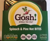 Spinach and pine nut bites