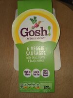 Veggie sausages