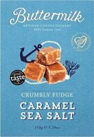 Buttermilk Crumbly Fudge Caramel Sea Salt