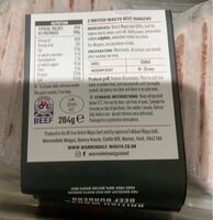 British wagyu beef burgers