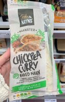 Chickepea curry nan