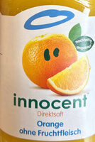Direktsaft Orange ohne Fruchtfleisch