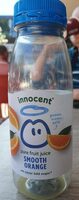 Pure fruit juice smooth orange