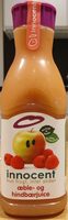 Æble- og hindbærjuice