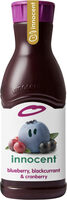 Blueberry, Blackcurrant, apple & cranberry