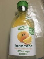Jus d'orange avec pulpe