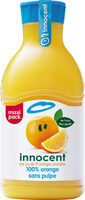 Jus d'orange sans pulpe