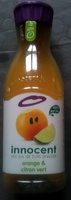 Pur Jus de fruits pressés orange & citron vert