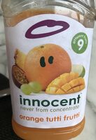 Orange Tutti frutti