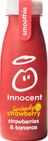 Fruit smoothie STRAWBERRIES BANANAS & APPLES