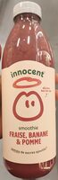 Innocent smoothie fraise banane 75cl