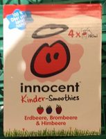 Kinder-smoothies Erdbeere, Brombeere & Himbeere