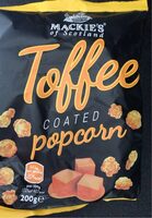 Toffee coated popcorn