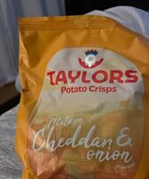 Potato Crisps Mature Cheddar & Onion Flavour