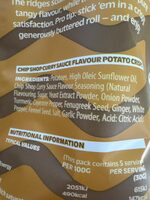 M TAYLORS Ridge Cut Potato Crisps Chip shop yo