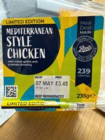 Mediterranean Style Chicken