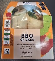 Boots BBQ Chicken Wrap