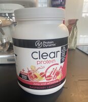 Clear protein Raspberry Lemonade