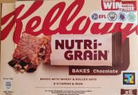 Nutri-Grain Choc Chip Breakfast Bakes 6 x imp