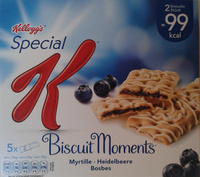 Biscuits Moments - Myrtilles