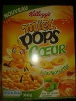 Miel Pops Cœur à la Noisette
