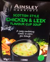 Scottish style chicken & leek flavour cuup soup