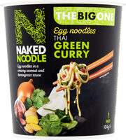 The Big One Egg Noodles Thai Green Curry