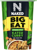 Naked BIG EAT Japanese Style Katsu Curry Long Grain Rice