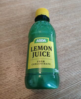 Lemon juice from concentrate