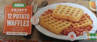 12 Crispy Potato Waffles