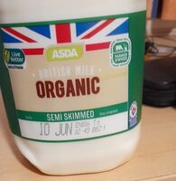 ASDA British Organic Milk