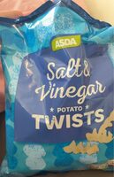 Salt and vinegar potato twists