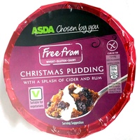 Wheat free, Gluten free, Dairy free Christmas Pudding