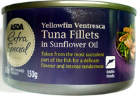 Yellowfin Ventresca Tuna Fillets in Sunflower Oil