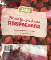 Frozen raspberries