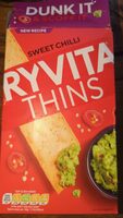 Sweet chili thins flatbreads