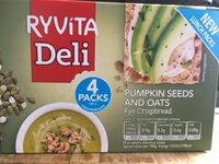 Pumpkin Seed & Oat Crispbread