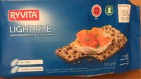 Ligth rye wholegrain rye crispbread