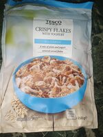 Crispy flakes with yoghurt