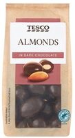 Tesco Almonds IN DARK CHOCOLATE
