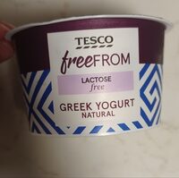 Lactose free greek yogurt natural