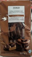 Gingerbread dark chocolate covered
