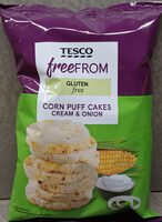 Corn Puff Cakes Cream & Onion