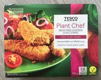 Meat free chicken style strips