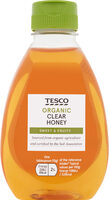 Tesco Organic Squeezy Clear Honey
