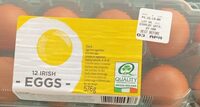12 irish eggs