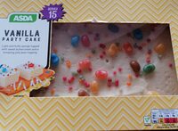 Vanilla party cake