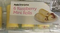 Rasrberry mini rolls