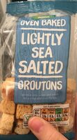 Oven baked croutons