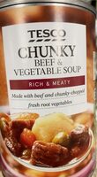 Tesco Beef and Vegetable Soup